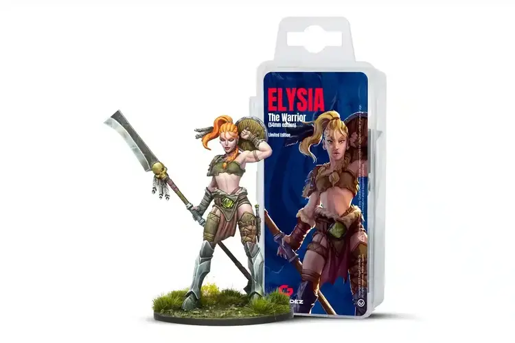 Giraldez Angel Giraldez: Miniature - Elysia - The Warrior (54mm)