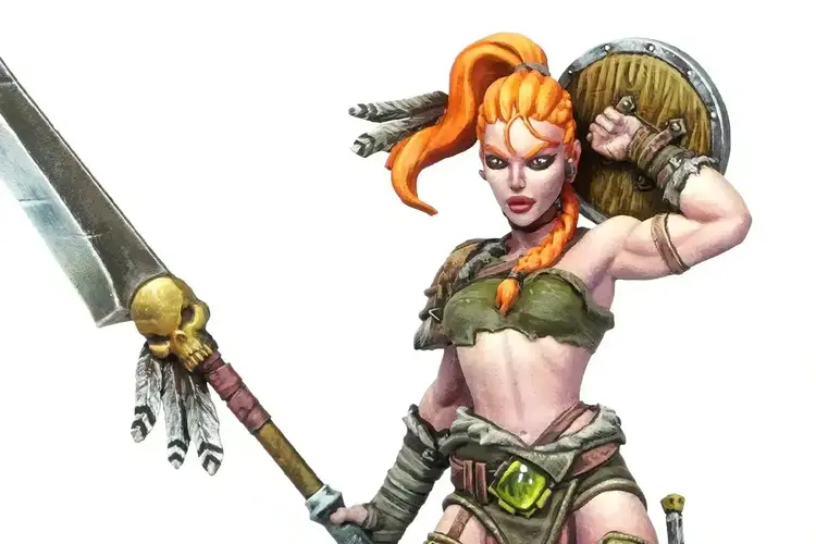 Giraldez Angel Giraldez: Miniature - Elysia - The Warrior (54mm)