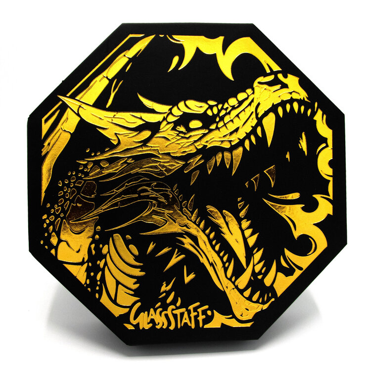 Glassstaff Glassstaff: Crit Stones - Dice Arena - Black