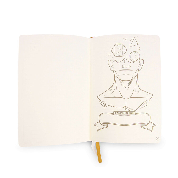 Glassstaff Glassstaff: Character Journal - Dark Blue Leather