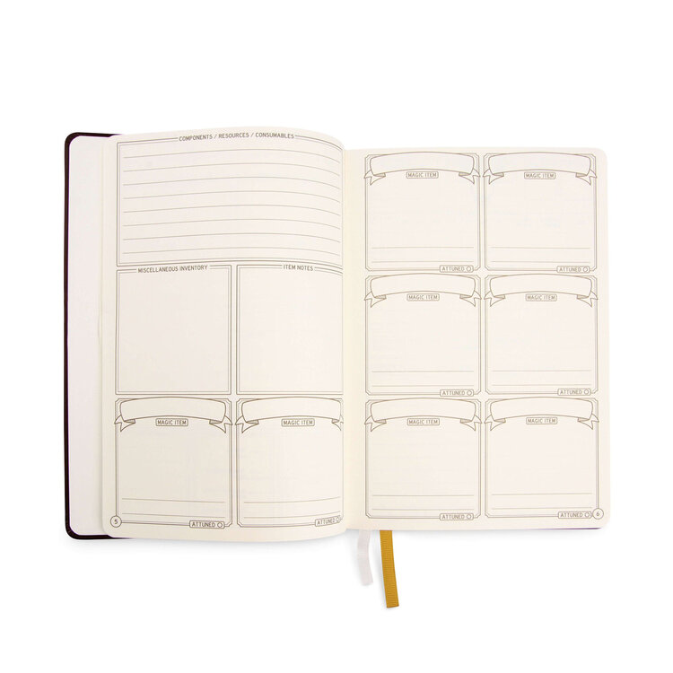 Glassstaff Glassstaff: Character Journal - Dark Blue Leather