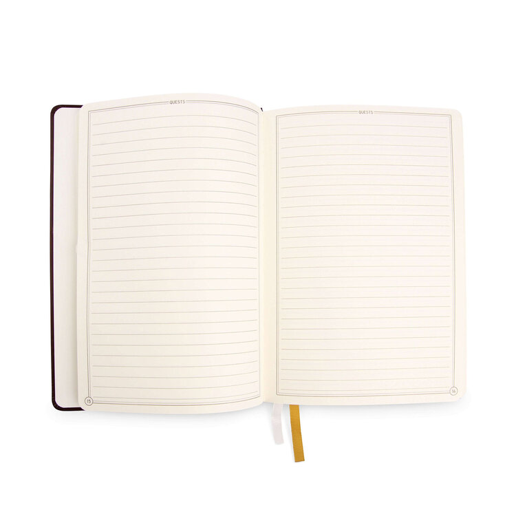 Glassstaff Glassstaff: Character Journal - Dark Blue Leather