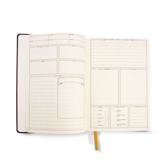 GlassStaff Glassstaff: Character Journal - Green Leather
