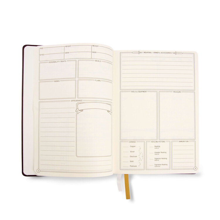 Glassstaff Glassstaff: Character Journal - Green Leather