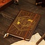 GlassStaff Glassstaff: Character Journal - Dark Brown Leather