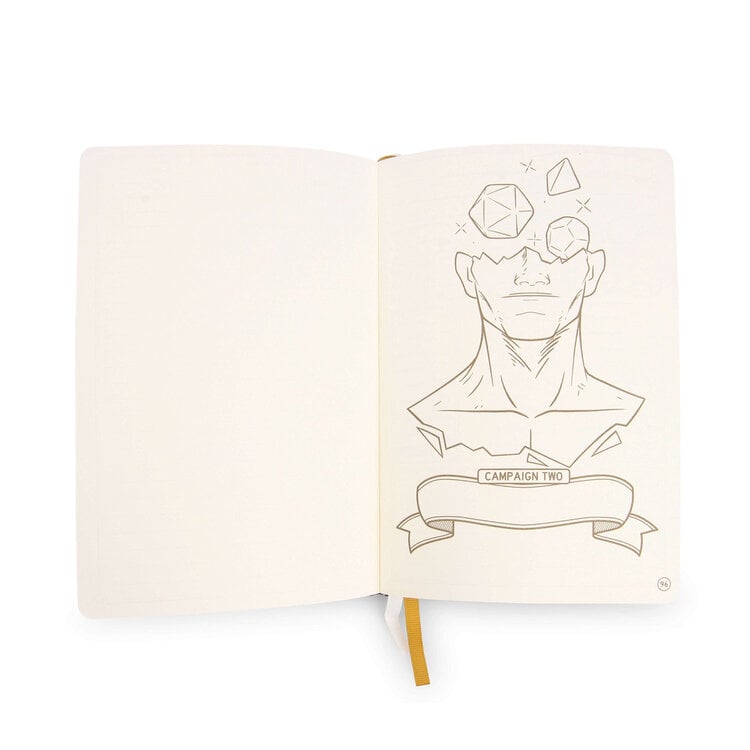 Glassstaff Glassstaff: Character Journal - Dark Brown Leather