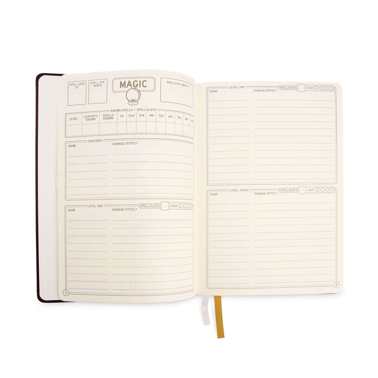 Glassstaff Glassstaff: Character Journal - Dark Brown Leather