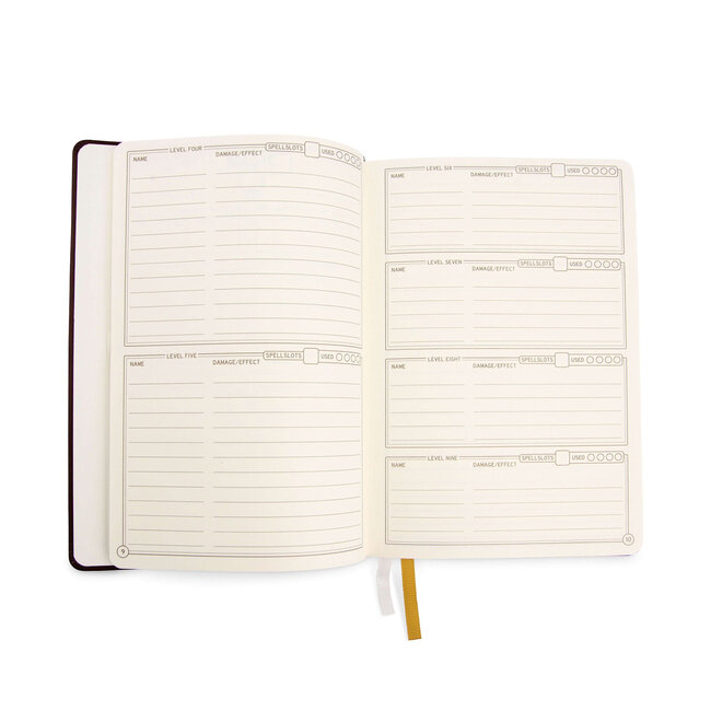 GlassStaff Glassstaff: Character Journal - Black Leather