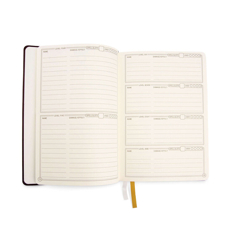 Glassstaff Glassstaff: Character Journal - Black Leather