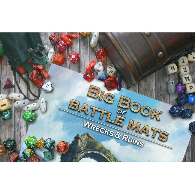 Loke Battle Mats Loke Battle Mats: Big Book of Battle Mats: Wrecks & Ruins