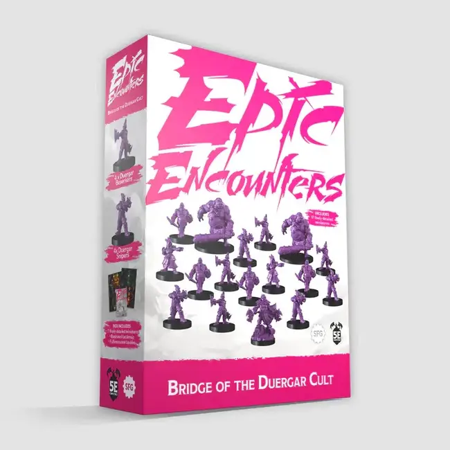 Steamforged Games Steamforged Games: Epic Encounters - Bridge of the Duergar Cult (en)