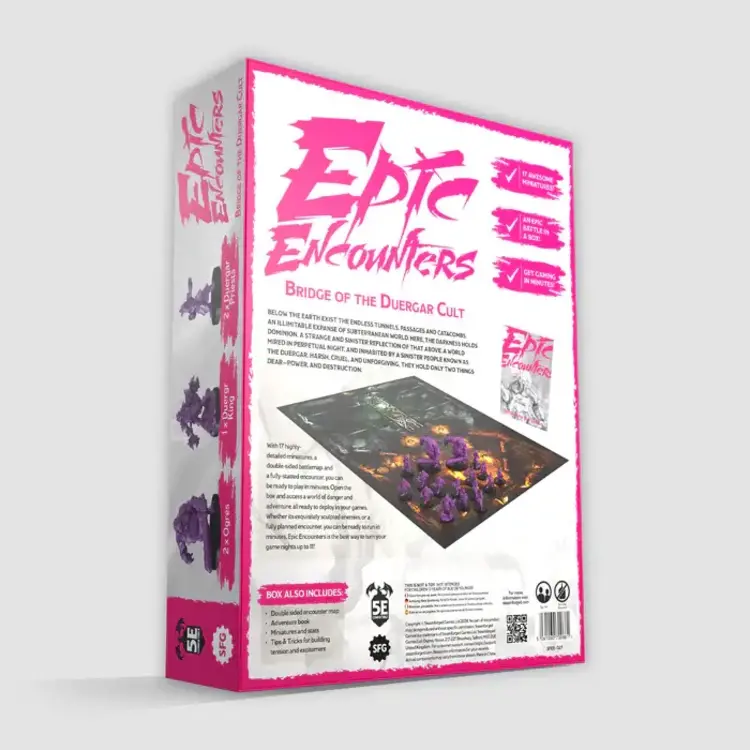 Steamforged Games Steamforged Games: Epic Encounters - Bridge of the Duergar Cult (en)