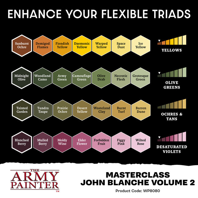 The Army Painter The Army Painter: Masterclass John Blanche Volume 2 - Paint Set