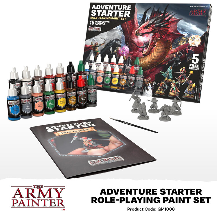 The Army Painter The Army Painter - GameMaster: Role-Playing Paint Set - Adventure Starter