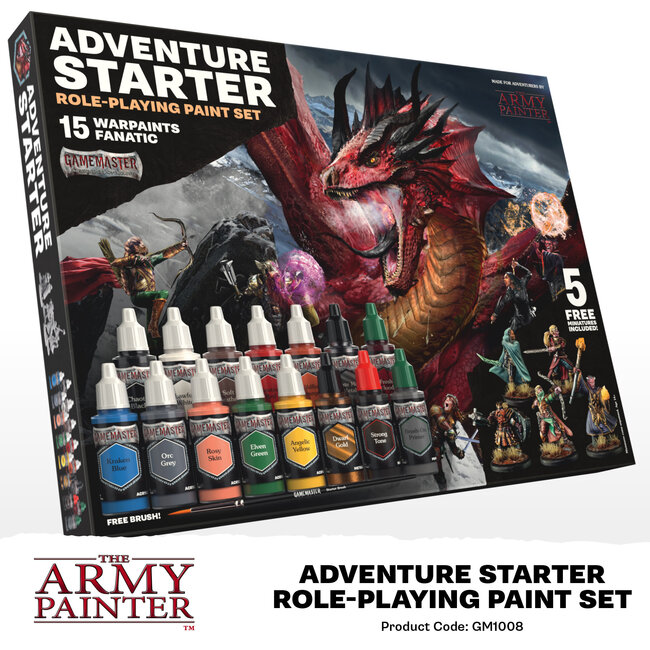 The Army Painter The Army Painter - GameMaster: Role-Playing Paint Set - Adventure Starter