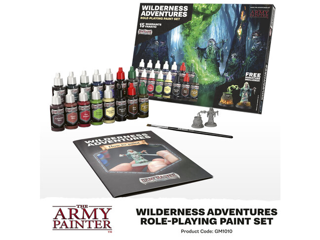 The Army Painter GameMaster: Role-Playing Paint Set - Wilderness Adventures