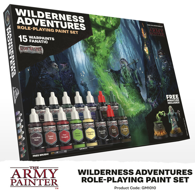 The Army Painter The Army Painter - GameMaster: Role-Playing Paint Set - Wilderness Adventures