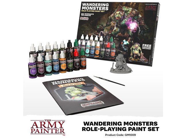 The Army Painter GameMaster: Role-Playing Paint Set - Wandering Monsters