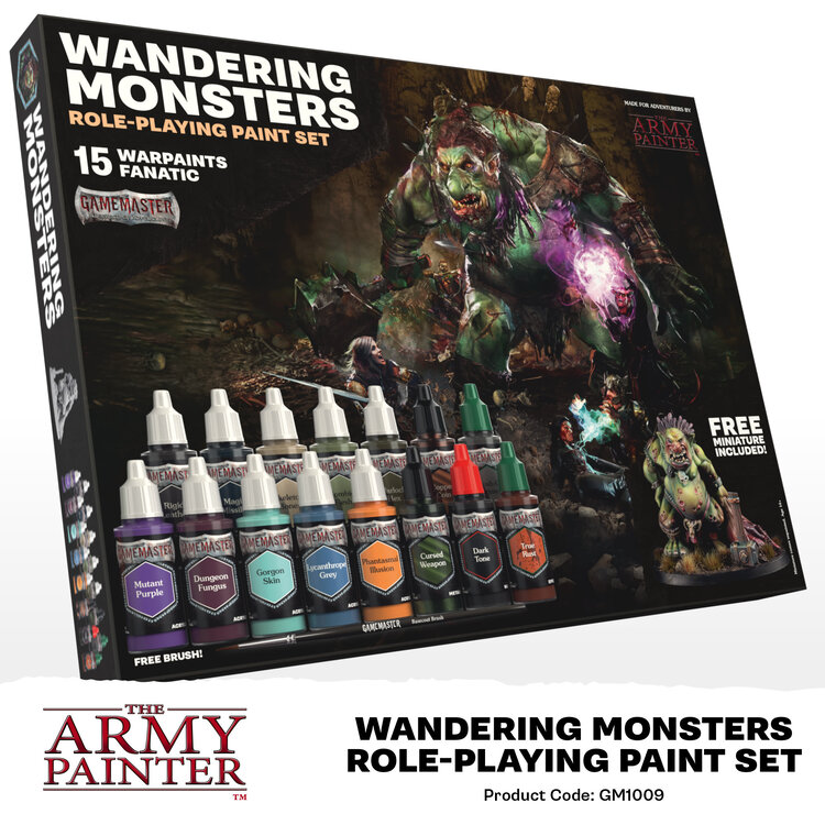 The Army Painter The Army Painter - GameMaster: Role-Playing Paint Set - Wandering Monsters