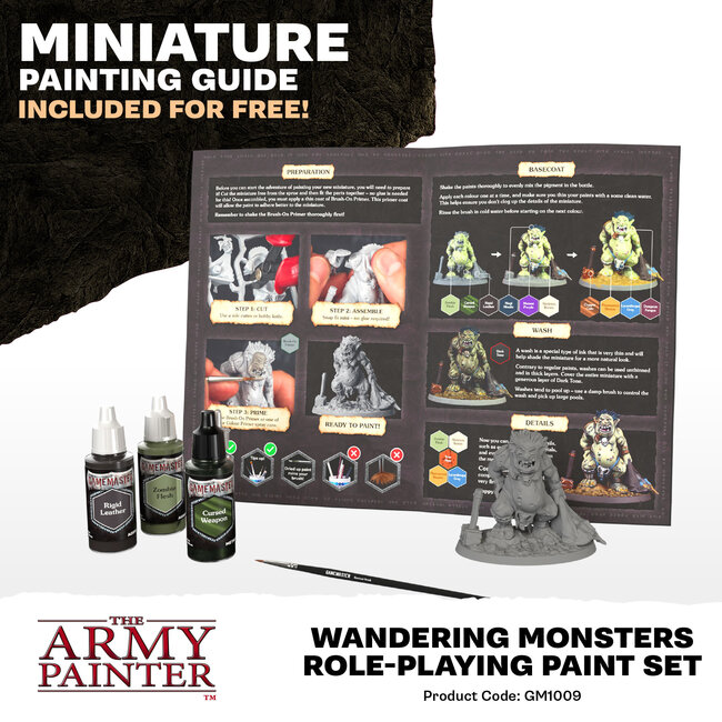 The Army Painter The Army Painter - GameMaster: Role-Playing Paint Set - Wandering Monsters