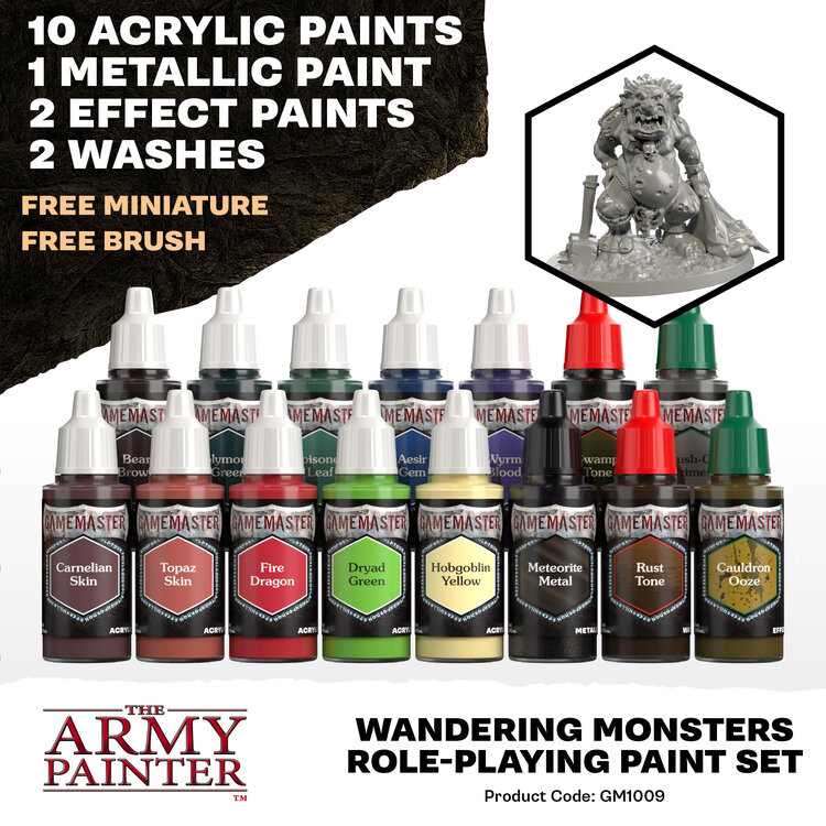 The Army Painter The Army Painter - GameMaster: Role-Playing Paint Set - Wandering Monsters
