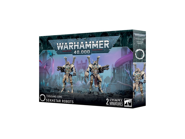 Games Workshop Warhammer Thousand Sons: Sekhetar Robots