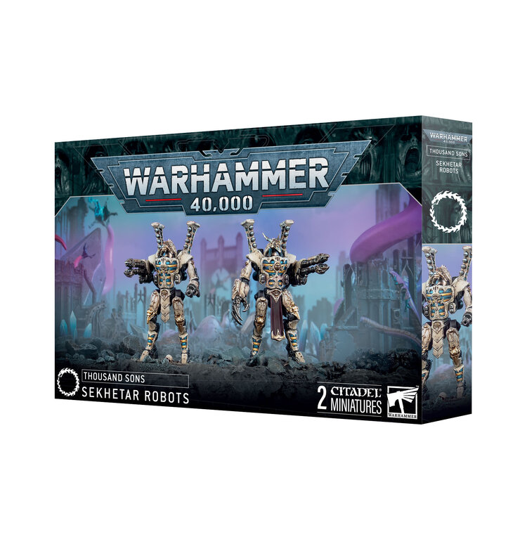 Games Workshop Warhammer Warhammer 40000 - Thousand Sons: Sekhetar Robots