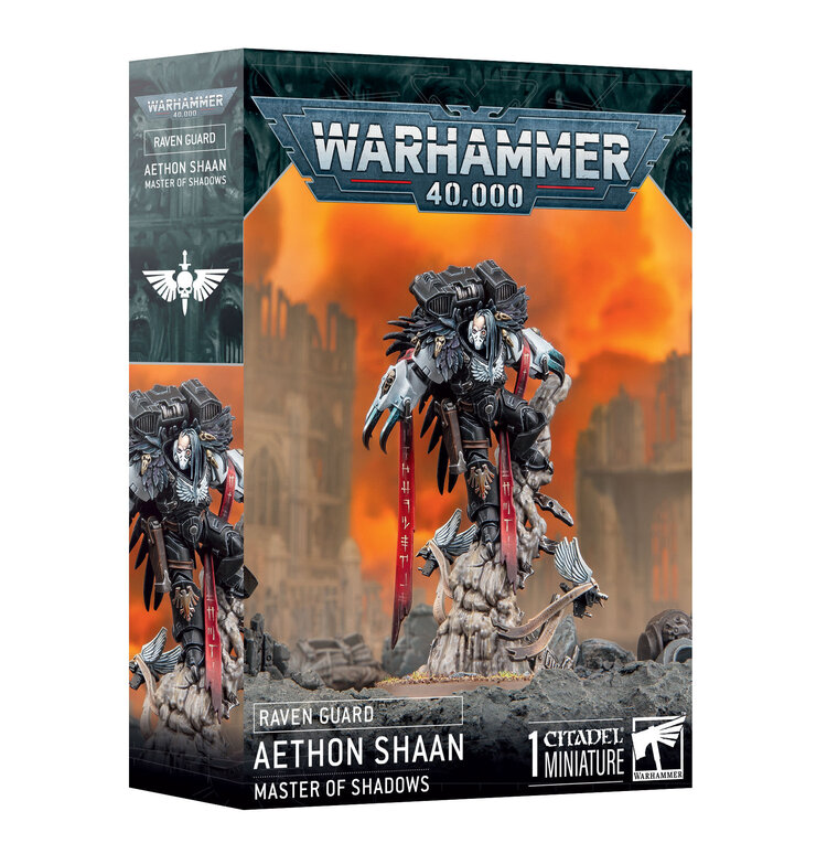 Games Workshop Warhammer Warhammer 40000 - Space Marines: Raven Guard - Aethon Shaan, Master of Shadows