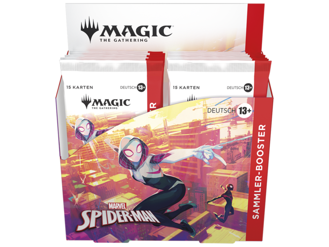 Magic: The Gathering Marvel's Spider-Man: Collector Booster Display (de)