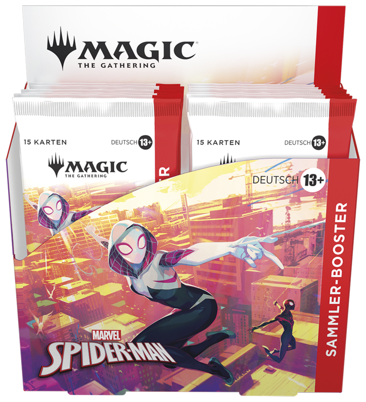 Magic: The Gathering Wizards of the Coast - Magic: The Gathering - Marvel's Spider-Man: Collector Booster Display (de)