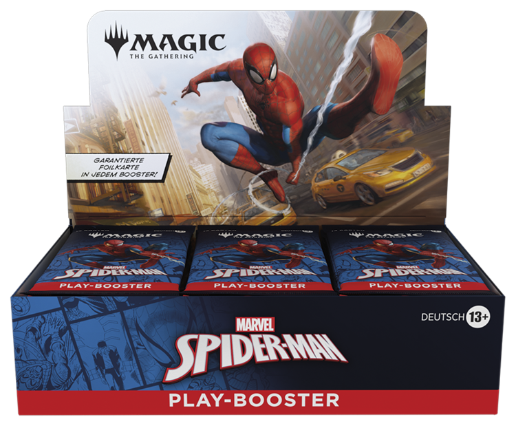 Magic: The Gathering Wizards of the Coast - Magic: The Gathering - Marvel's Spider-Man: Play Booster Display (de)