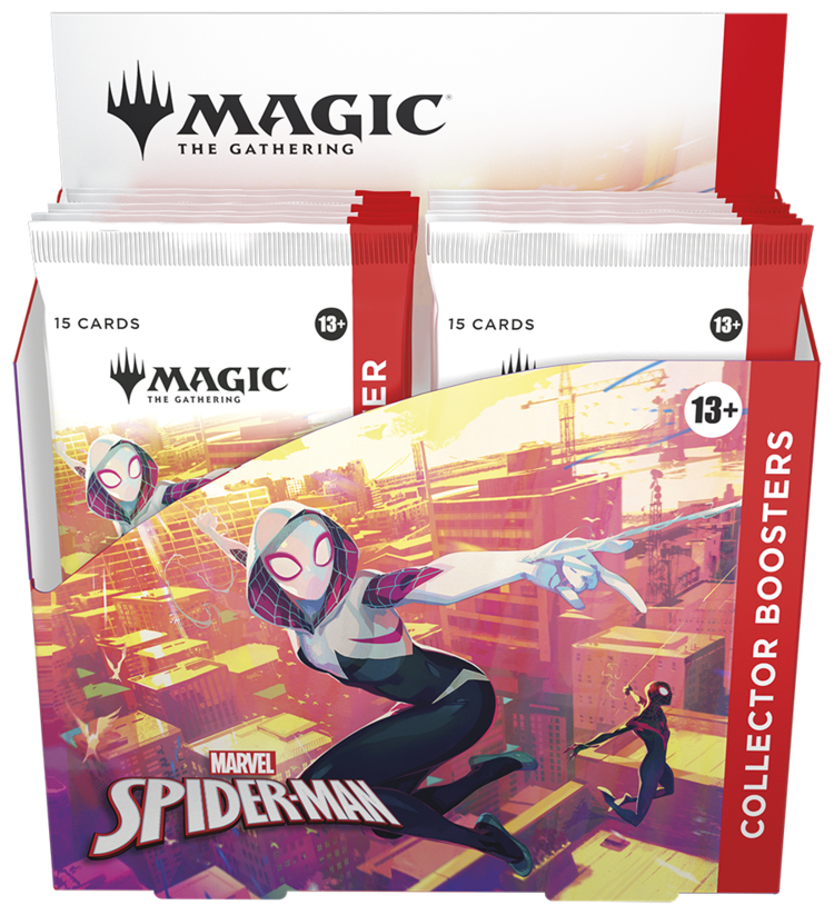 Magic: The Gathering Wizards of the Coast - Magic: The Gathering - Marvel's Spider-Man: Collector Booster Display (en)