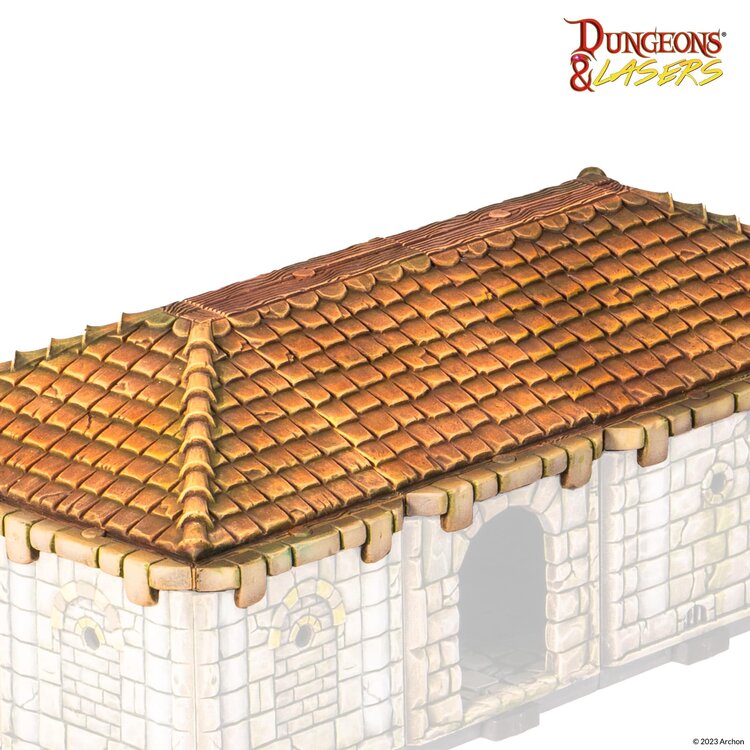 Archon Studio Archon Studio - Dungeons & Lasers: Roof Set - Make Your House, Into a Home