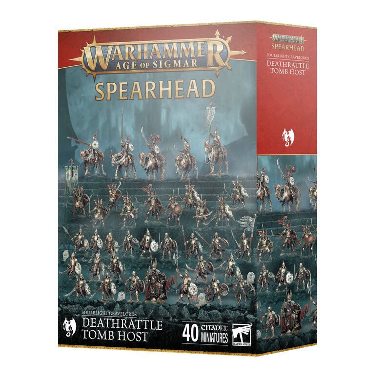 Games Workshop Warhammer Warhammer Age of Sigmar - Spearhead: Soulblight Gravelords - Deathrattle Tomb Host
