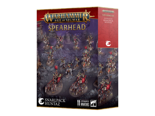 Games Workshop Warhammer Spearhead: Gloomspite Gitz - Snarlpack Huntaz