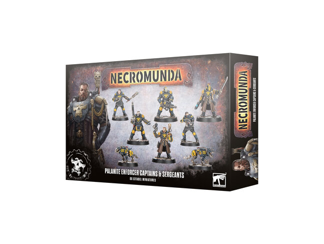 Games Workshop Warhammer Necromunda: Palanite Enforcer Captains & Seargeants