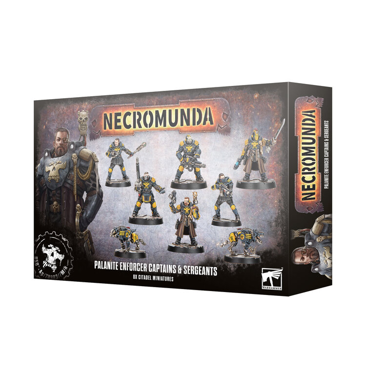 Games Workshop Warhammer Warhammer - Necromunda: Palanite Enforcer Captains & Seargeants