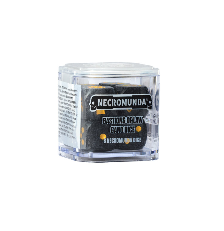 Games Workshop Warhammer Warhammer - Necromunda: Bastions of Law - Dice Set