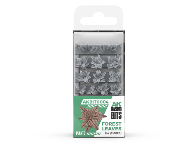 AK Interactive Basing Bits: Plants - Forest Leaves