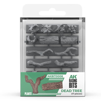 AK Interactive Basing Bits: Plants - Dead Trees