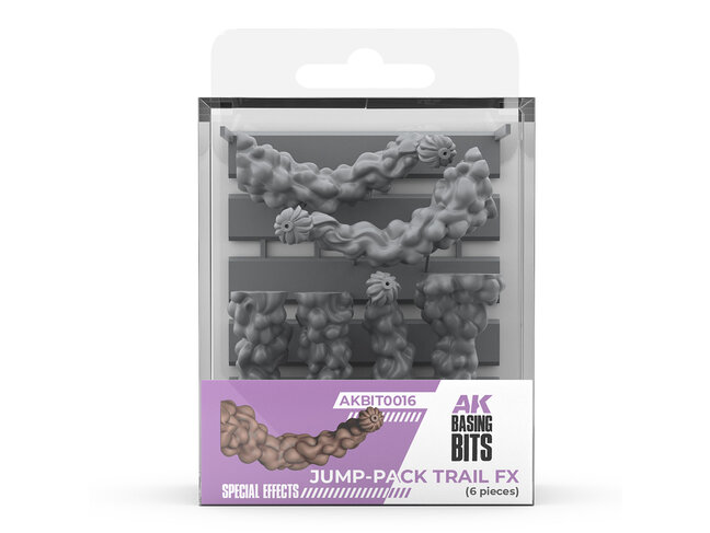 AK Interactive Basing Bits: Special Effects - Jump-Pack Trail FX
