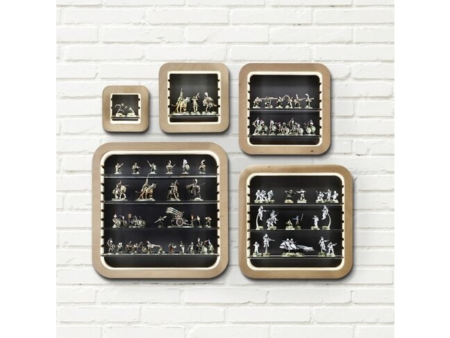 Artis Opus Artis Opus: Display Cabinets - Square Bundle (5 Sizes - XS, S, M, L, XL)