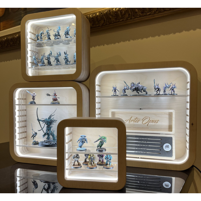 Artis Opus Artis Opus: Display Cabinets - Square Bundle (5 Sizes - XS, S, M, L, XL)
