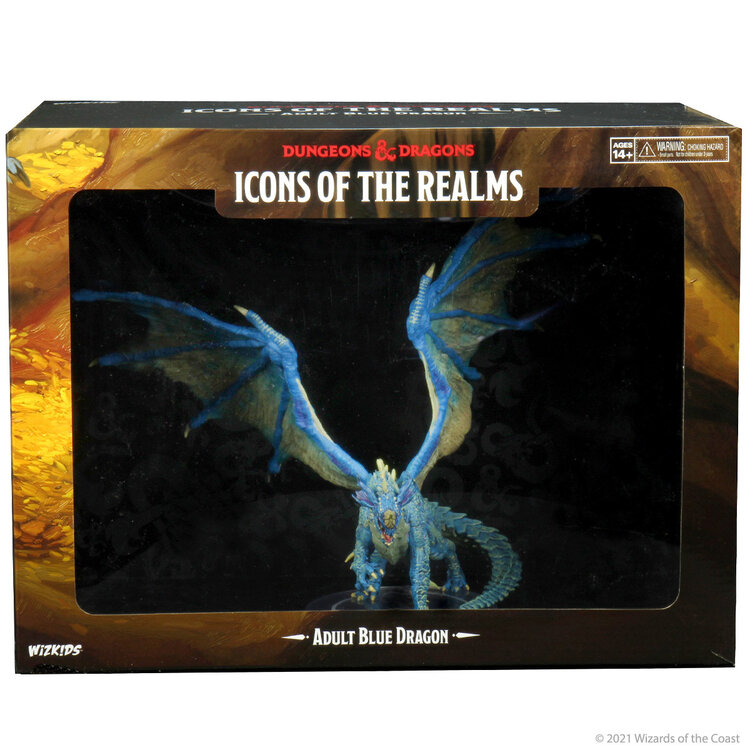Wizkids Wizkids - Icons of the Realms: Adult Blue Dragon