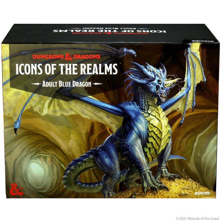 Wizkids Wizkids - Icons of the Realms: Adult Blue Dragon