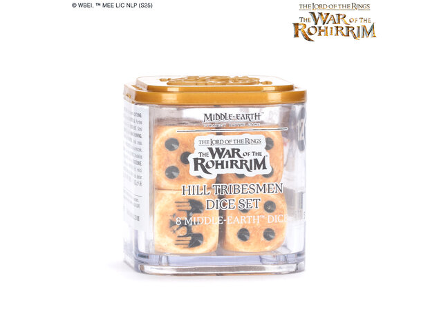 Games Workshop Warhammer Middle-Earth: Dice Set - Hill Tribesmen