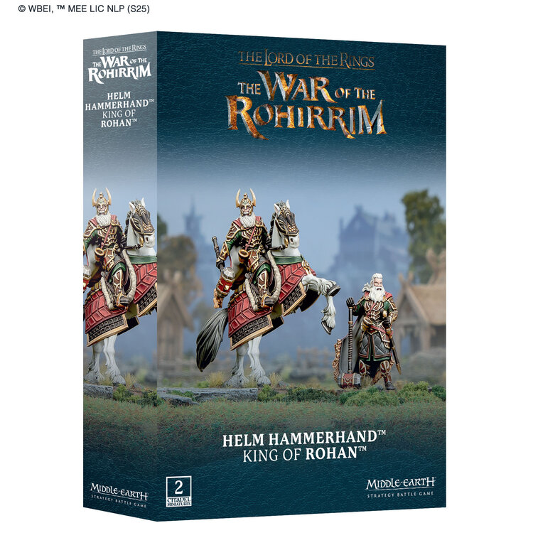 Games Workshop Warhammer Middle-Earth: Helm Hammerhand, King of Rohan