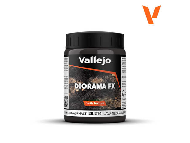 Vallejo Vallejo: Black Lava-Asphalt