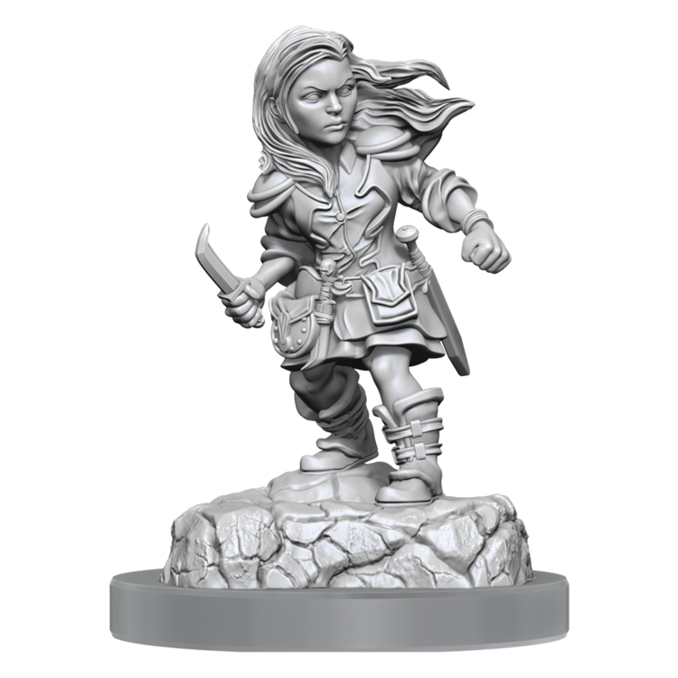 Wizkids Wizkids - Nolzur's Marvelous Miniatures: Halfling Rogue Female