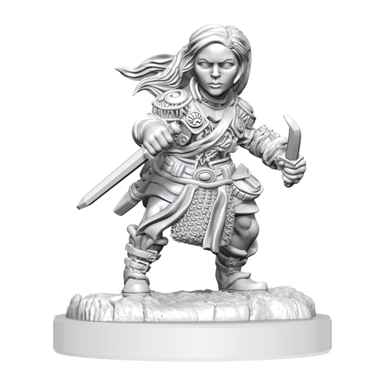 Wizkids Wizkids - Nolzur's Marvelous Miniatures: Halfling Rogue Female